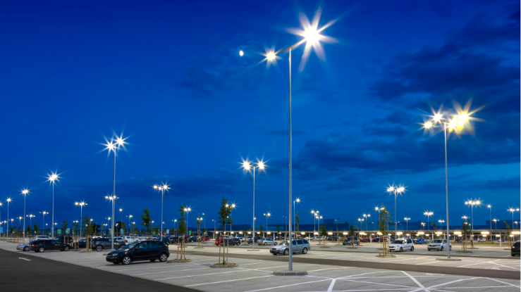 Cree parking lot deals lights